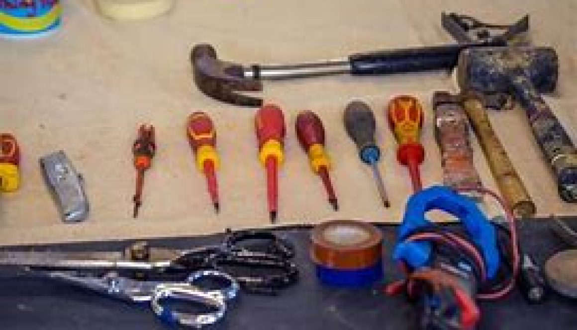 Tools and tape