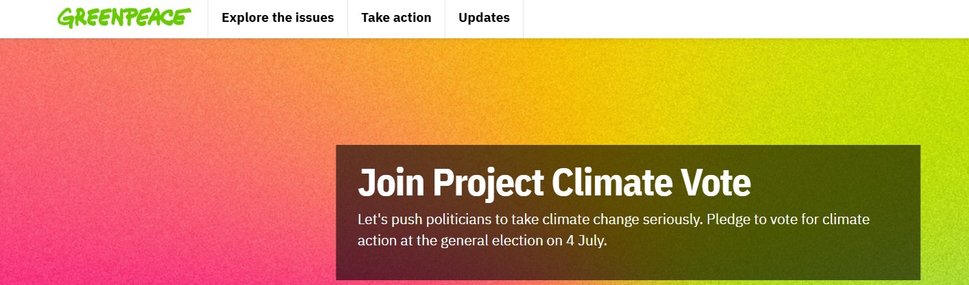 VOTE CLIMATE!